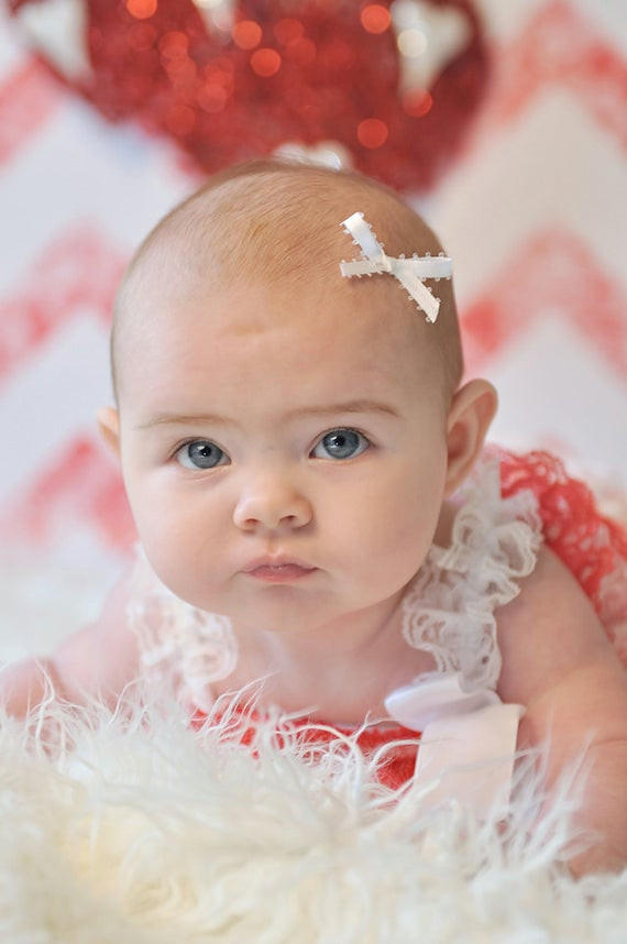 Baby No Hair
 Items similar to Newborn Infant Stick on Baby Hair Bows