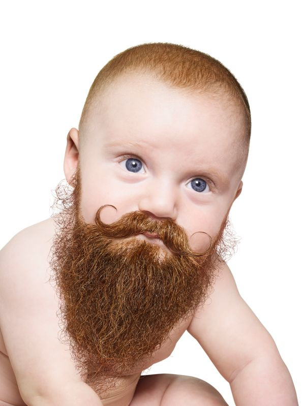 Baby No Hair
 Stock s That Make Us Wish More Babies Had Beards