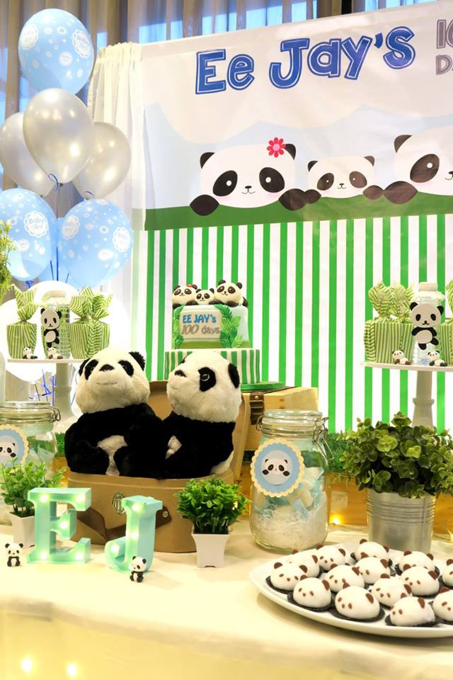 Baby Party Decorations
 Panda Themed Baby Celebration Baby Shower Ideas Themes