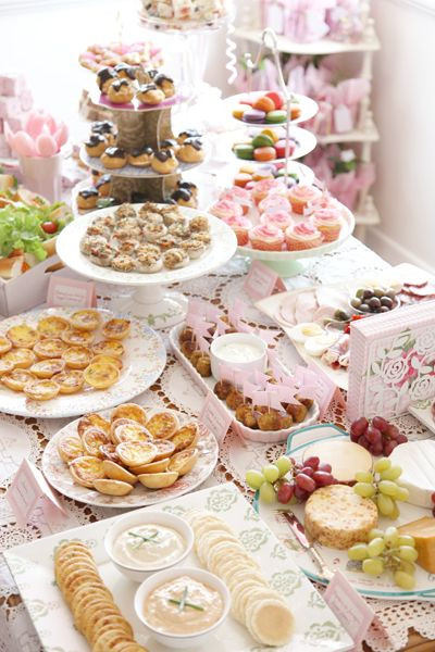 Baby Party Food
 French baby shower food ideas lil croissants with nutella