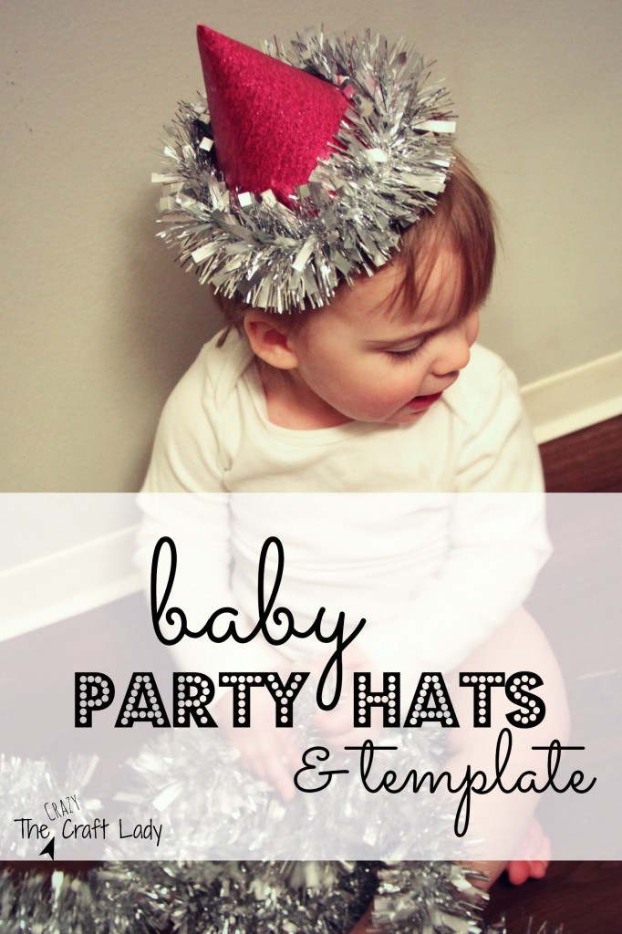 Baby Party Hat
 Baby Party Hats and FREE Printable Template The Crazy