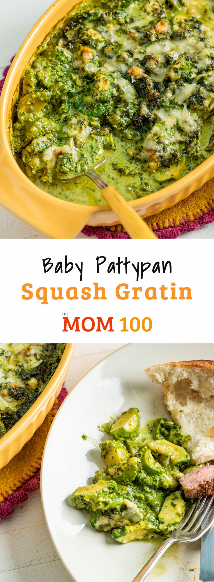 Baby Pattypan Squash Recipes
 Baby Pattypan Squash Gratin Recipe — The Mom 100
