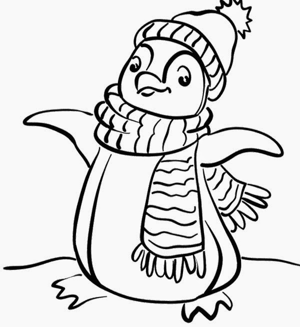 Baby Penguin Coloring Pages
 colours drawing wallpaper Cute Baby Penguin Colour