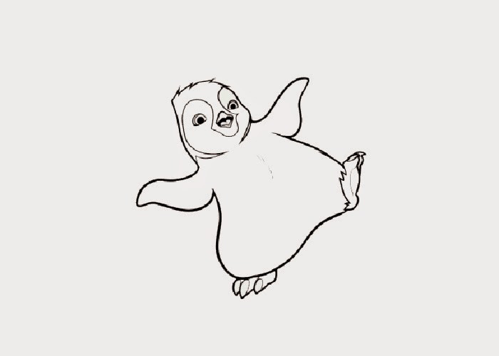 Baby Penguin Coloring Pages
 Cute baby penguin coloring pages
