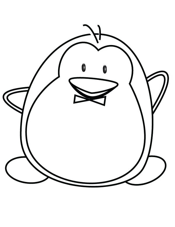 Baby Penguin Coloring Pages
 Cartoon Penguin Drawing at GetDrawings
