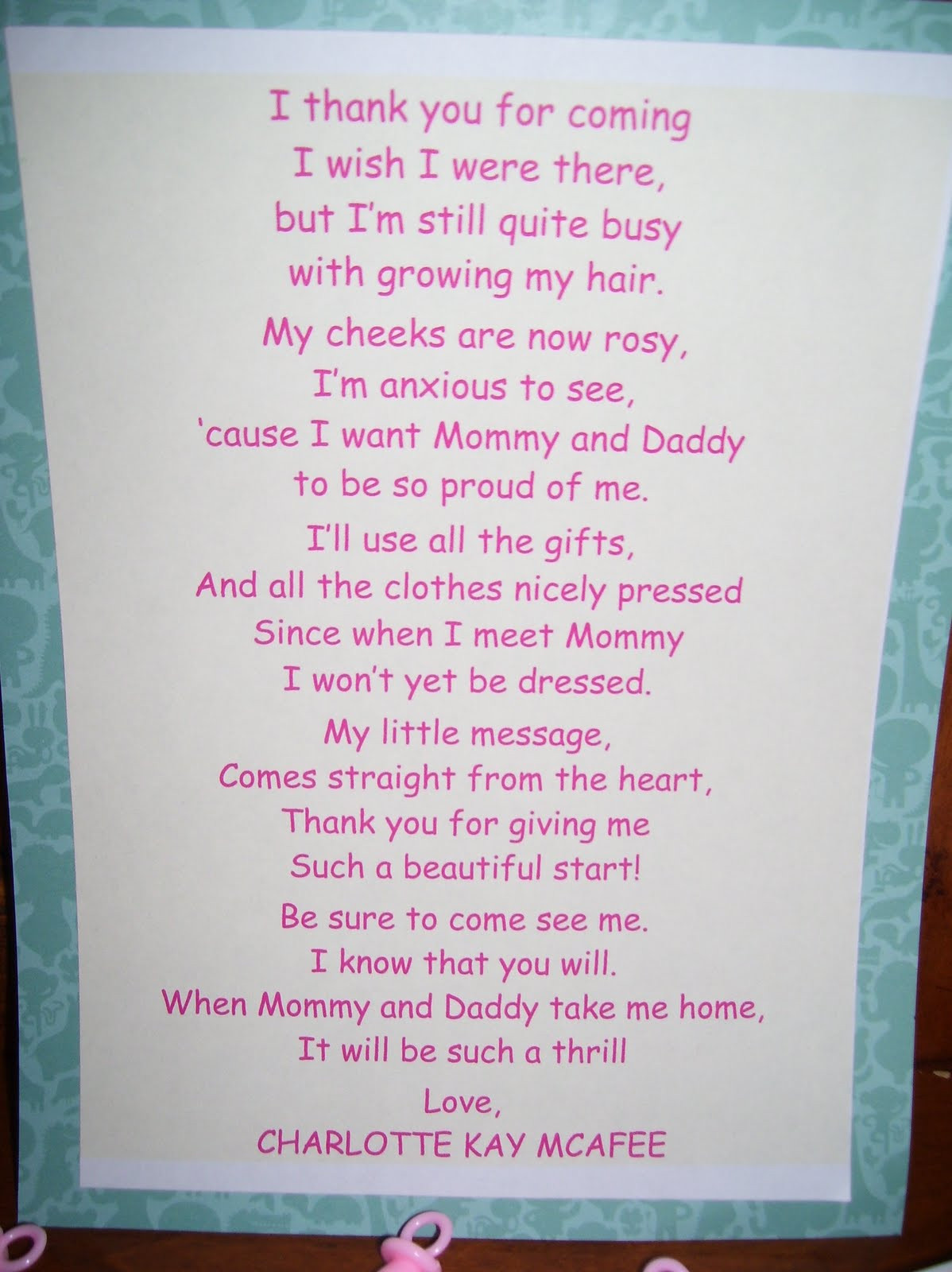 Baby Poems And Quotes
 Cute Baby Quotes And Poems QuotesGram