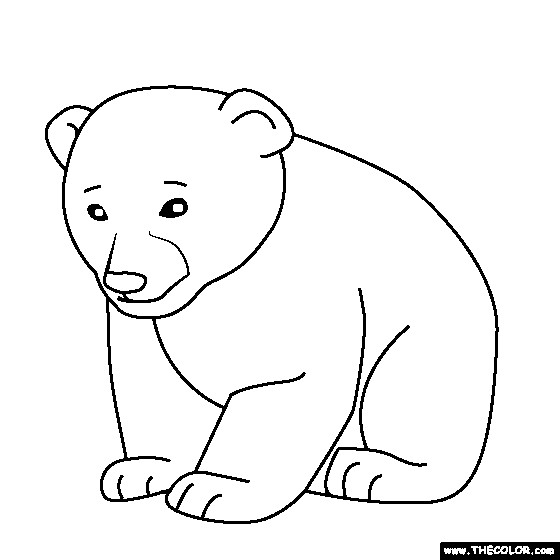 Baby Polar Bear Coloring Pages
 Baby Polar Bear Coloring Pages Coloring Home