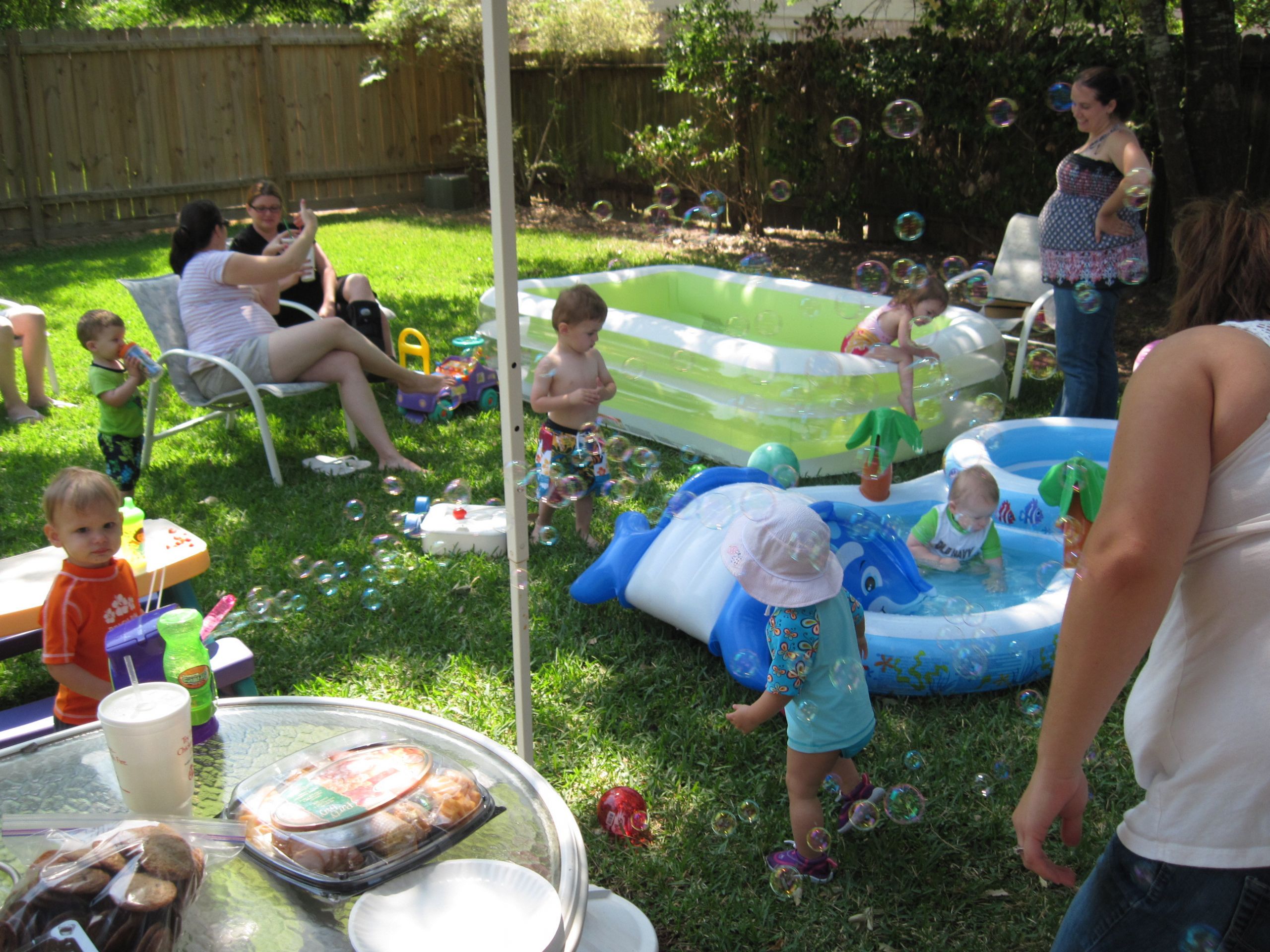 Baby Pool Party
 an s blog