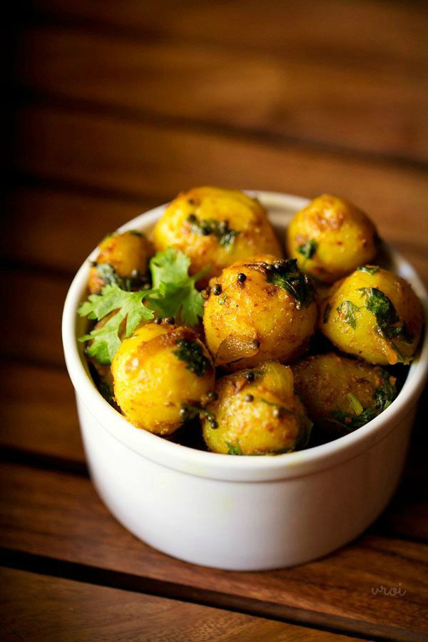 Baby Potatoes Recipes Indian
 baby potato fry recipe how to make baby potato fry