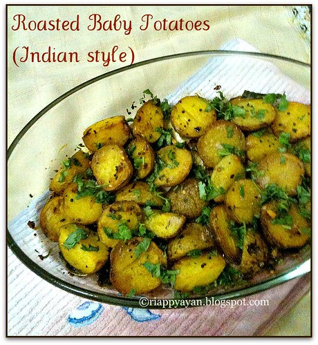 Baby Potatoes Recipes Indian
 Oven Roasted Baby Potatoes in Indian Style Recipe Junction