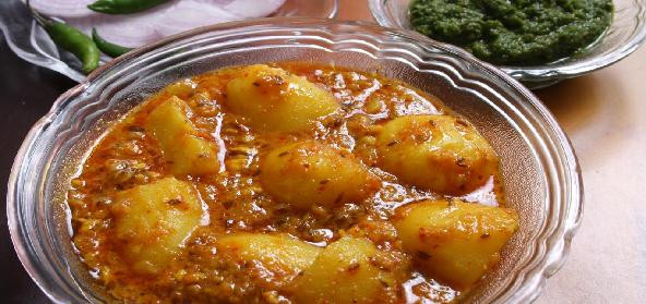 Baby Potatoes Recipes Indian
 Baby Potatoes Curry recipe