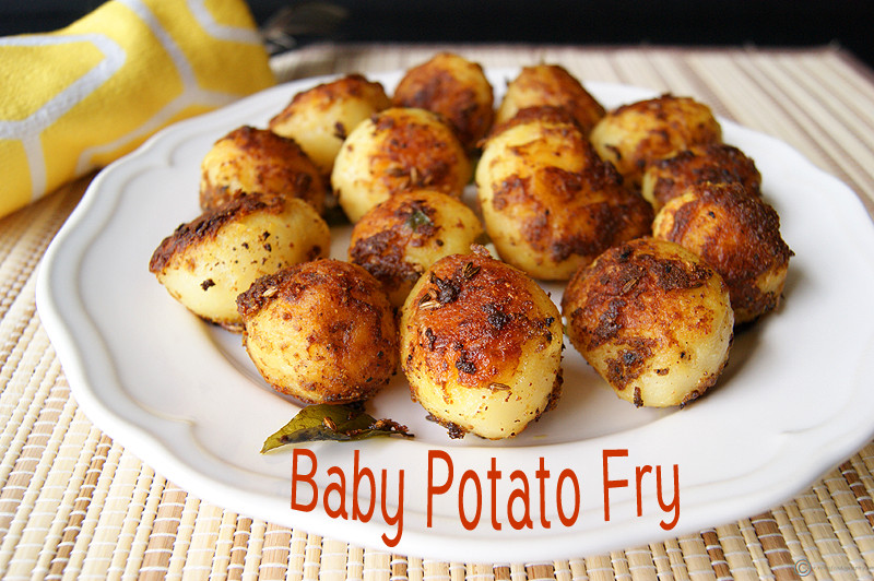 Baby Potatoes Recipes Indian
 Baby Potato Fry