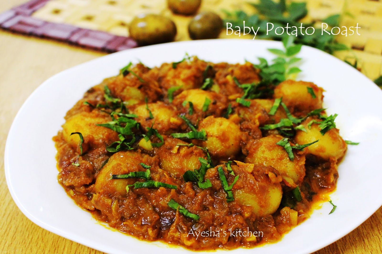 Baby Potatoes Recipes Indian
 SPICY INDIAN CURRY WITH BABY POTATOES BABY POTATO
