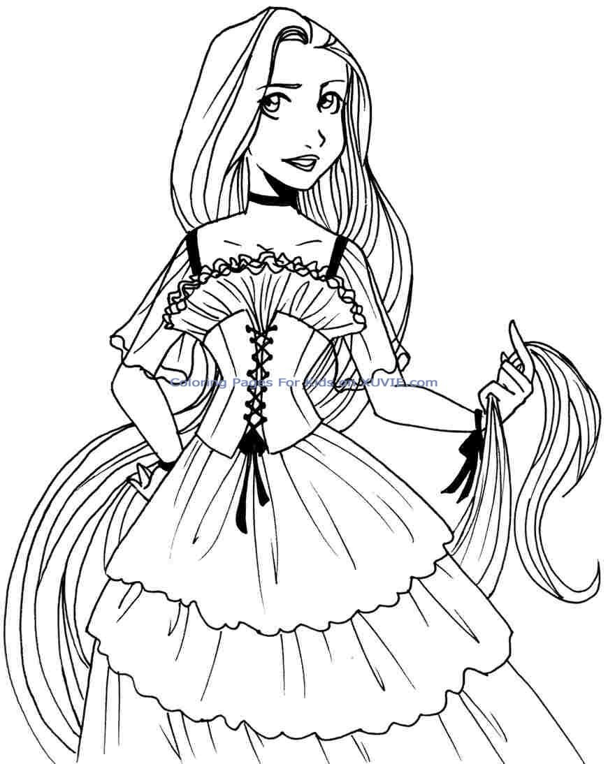 Baby Princess Coloring Pages
 Coloring Pages Realistic