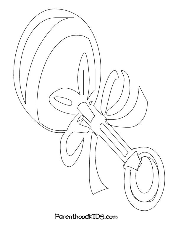 Baby Rattle Coloring Page
 Baby Rattle Coloring Pages Coloring Pages