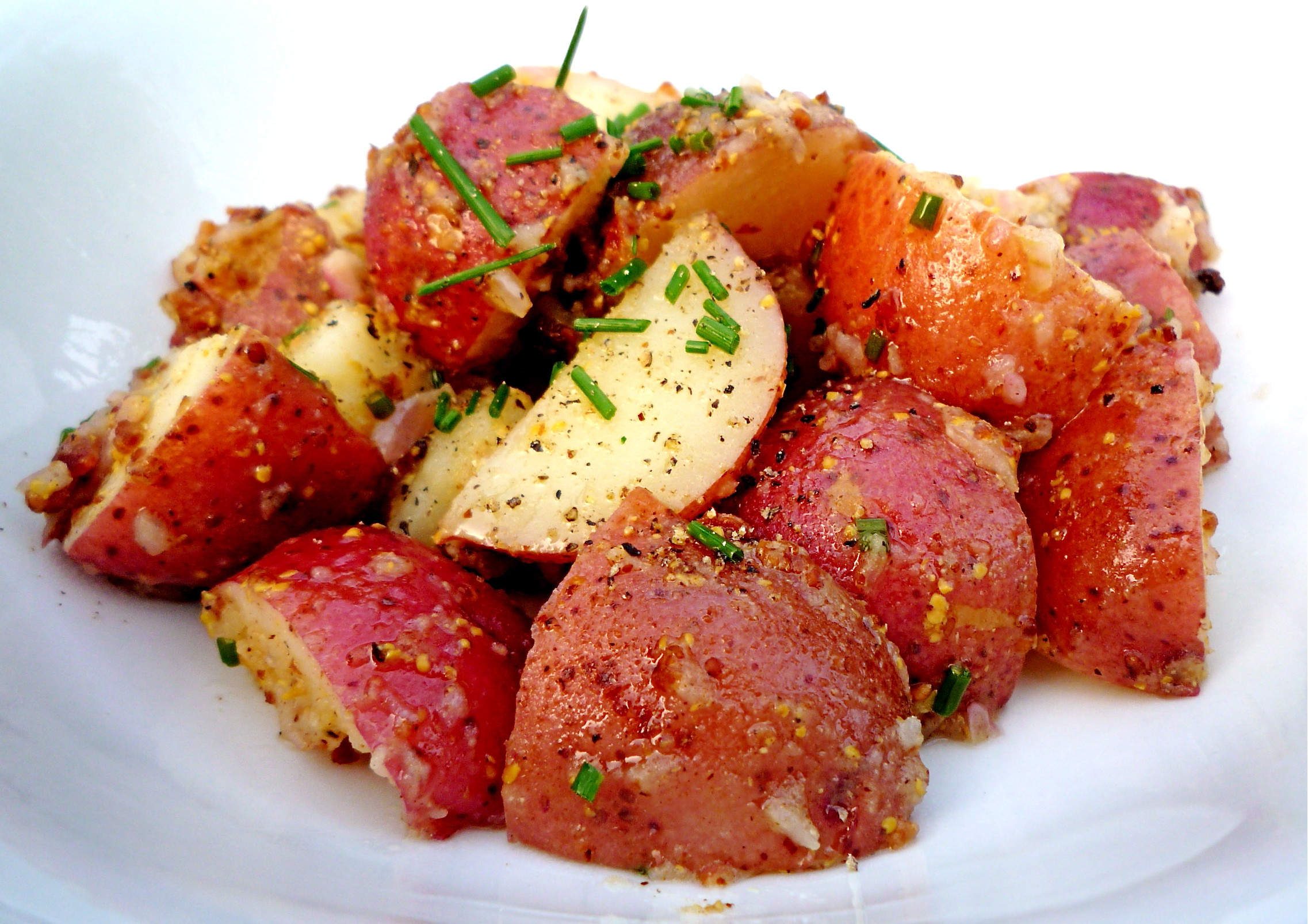 Baby Red Potatoes Recipes
 Baby Red Potato Salad with Mustard Vinaigrette