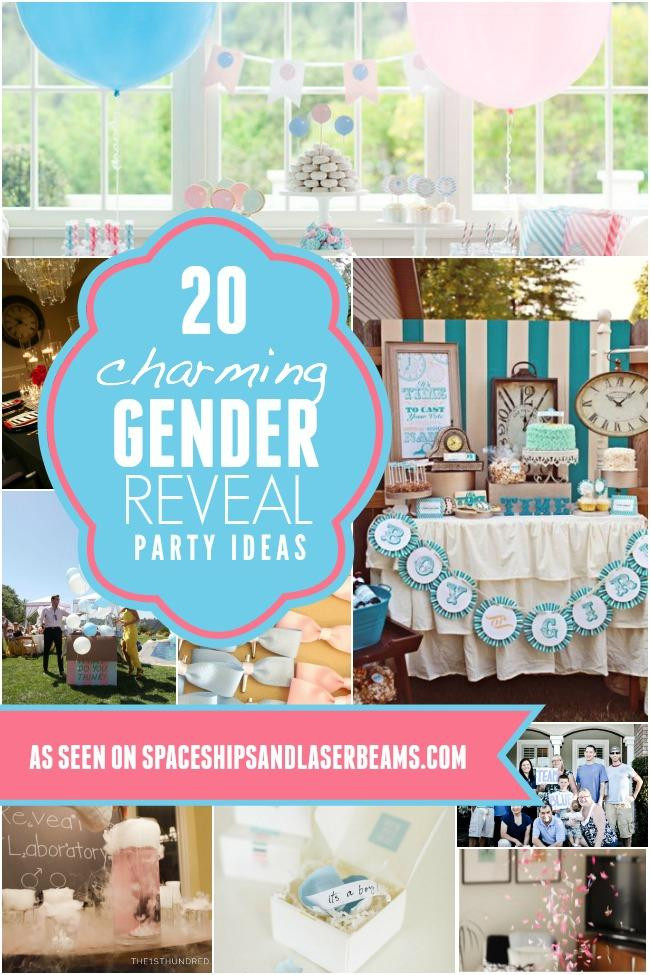 Baby Reveal Party Themes
 A Book Themed Gender Reveal Party Spaceships and Laser Beams