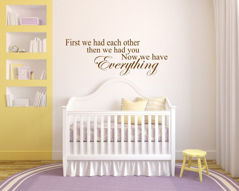 Baby Room Quotes
 Baby s room decal Baby s room quote Bedroom wall
