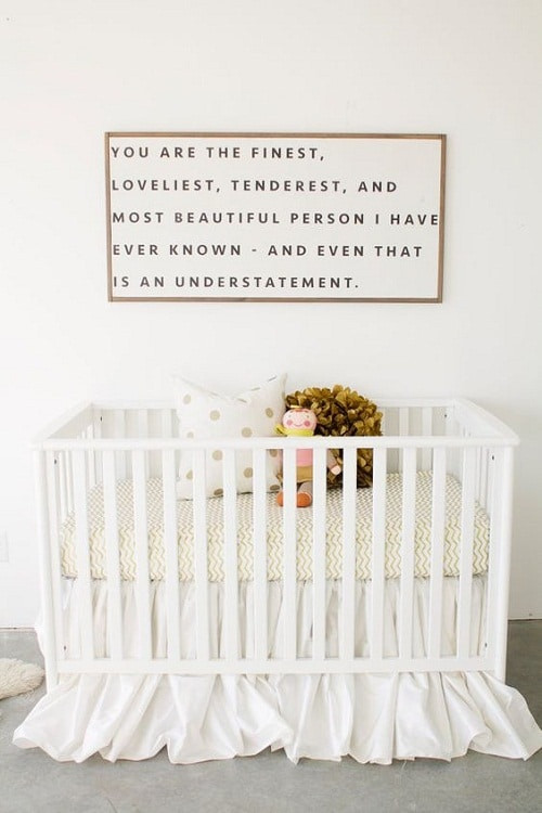 Baby Room Quotes
 21 New Baby Quotes and Sayings with Good Morning
