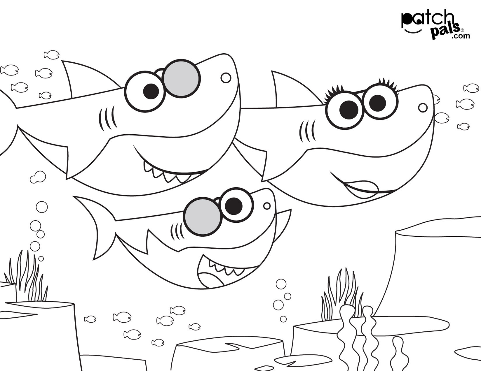Baby Shark Coloring Book
 Amazing Baby Shark Pages Coloring Pages Otvod