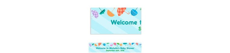 Baby Shower Banners Party City
 Custom Gender Neutral Baby Shower Banners Party City