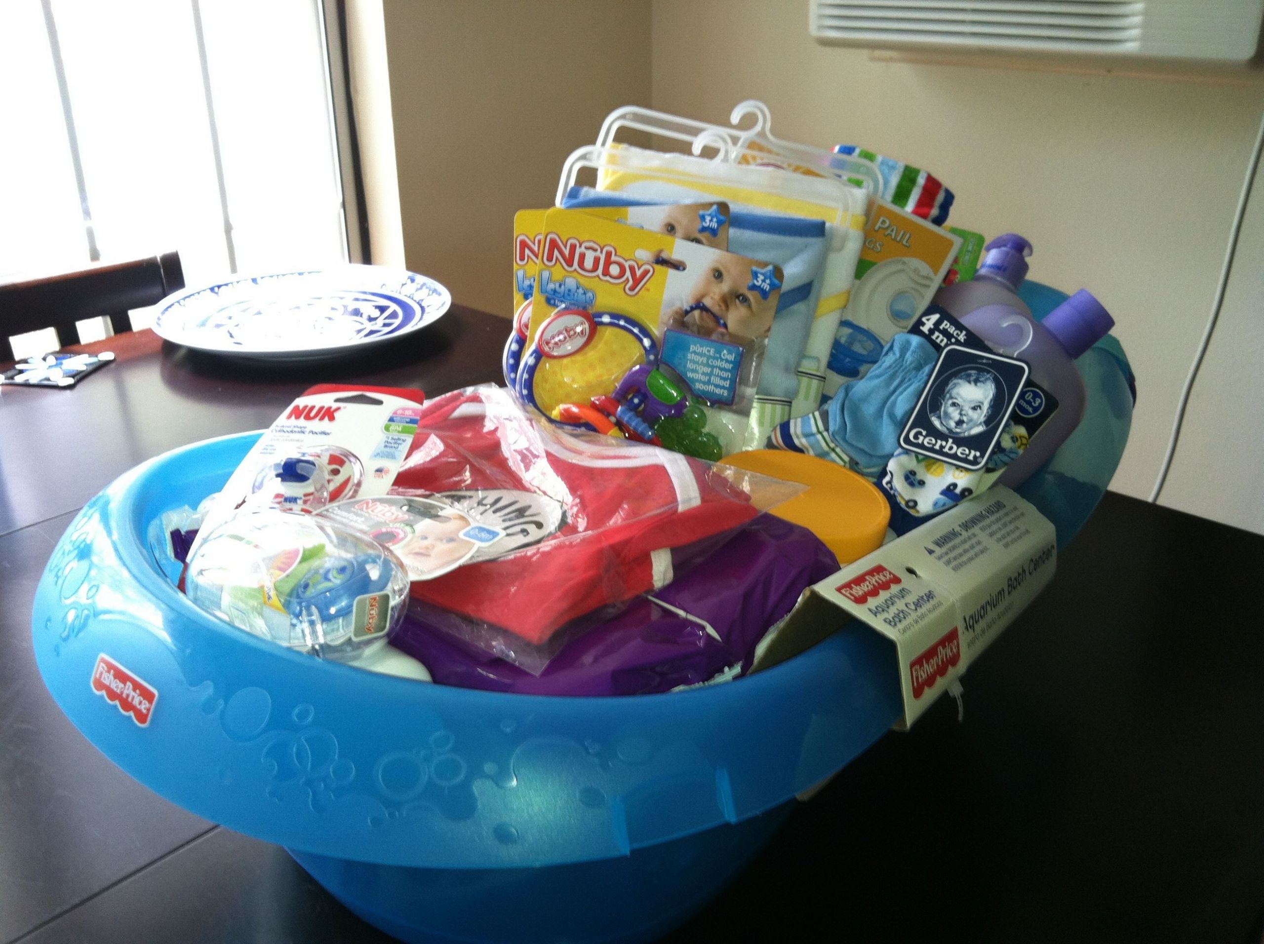 Baby Shower Bathtub Gift Ideas
 Pin on Gift baskets Gotta Love Them