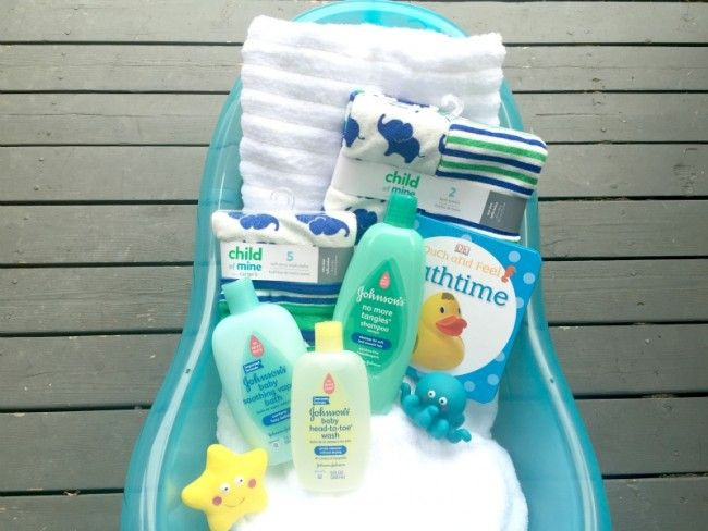 Baby Shower Bathtub Gift Ideas
 How to make a baby bathtub into a baby bundle t