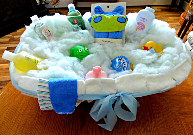 Baby Shower Bathtub Gift Ideas
 17 Best images about baby diaper tub on Pinterest