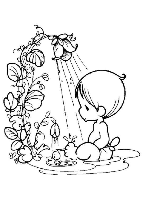 Baby Shower Coloring Book
 Baby Boy Coloring Pages Coloring Home