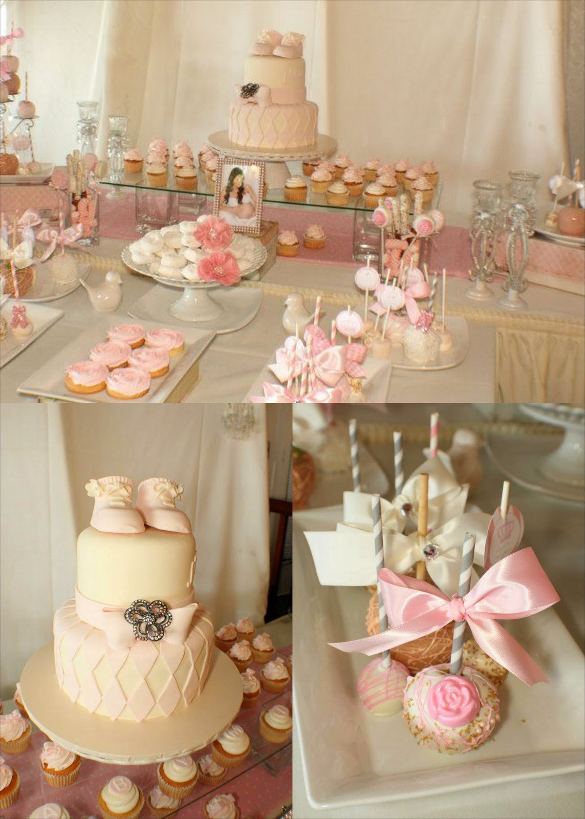Baby Shower Decor Ideas
 MKR Creations Shabby Chic Baby Shower