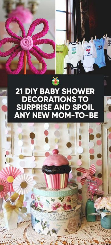 Baby Shower Decorating Ideas Diy
 21 DIY Baby Shower Decorations To Surprise and Spoil Any