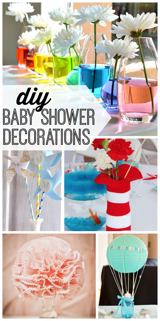 Baby Shower Decorating Ideas Diy
 DIY Baby Shower Decorations My Life and Kids