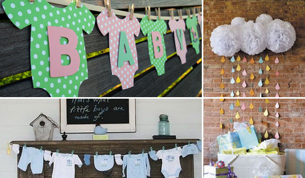 Baby Shower Decorating Ideas Diy
 22 Cute & Low Cost DIY Decorating Ideas for Baby Shower