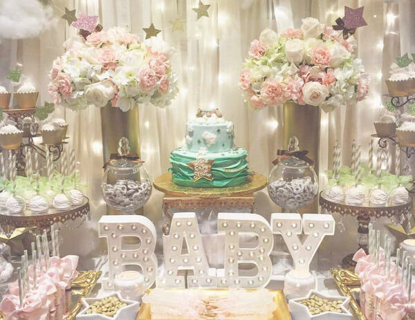 Baby Shower Decoration Ideas For A Girl
 100 Sweet Baby Shower Themes for Girls for 2018