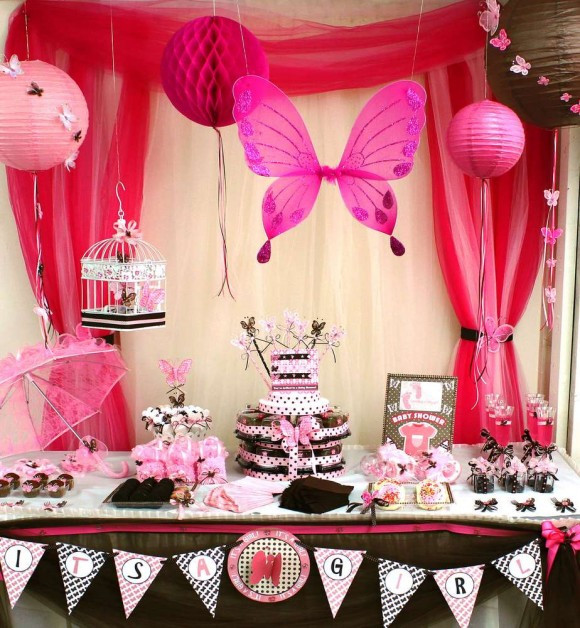 Baby Shower Decoration Ideas For A Girl
 Most Popular Girl Baby Shower Themes