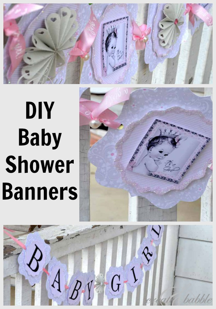 Baby Shower Decorations DIY
 Baby Girl Shower Decorations DIY Style Create and Babble