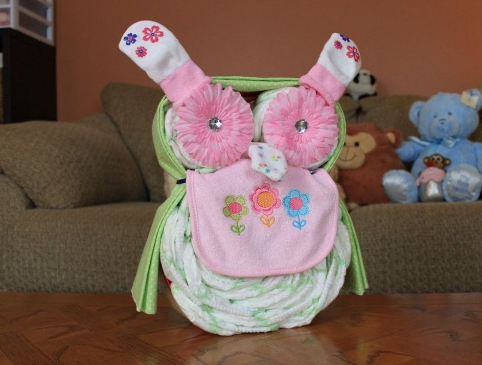 Baby Shower Diaper Crafts
 owl themed baby shower crafts Helpful Owl Themed Baby