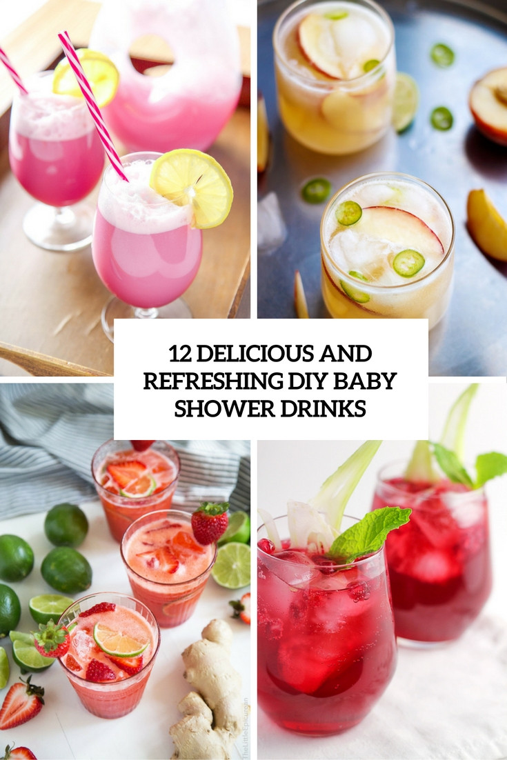 Baby Shower Drinks Recipes
 12 Delicious And Refreshing DIY Baby Shower Drinks