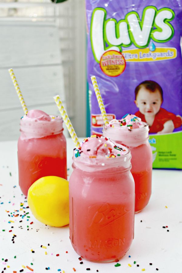 Baby Shower Drinks Recipes
 Non Alcoholic Lemon Berry Sprinkle Mocktail Recipe Mom 4