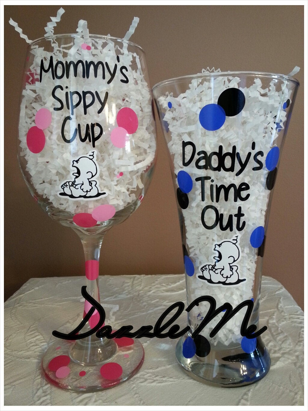 Baby Shower Gift Ideas For Mom And Dad
 Cute Baby Shower Gift Mommys Sippy Cup & by DazzleMeByCamelle
