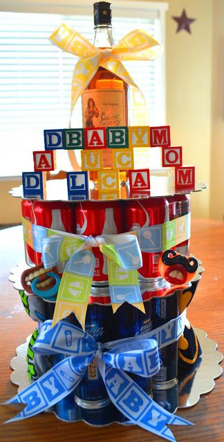 Baby Shower Gift Ideas For Mom And Dad
 Daddy cake co ed baby shower idea for the dad