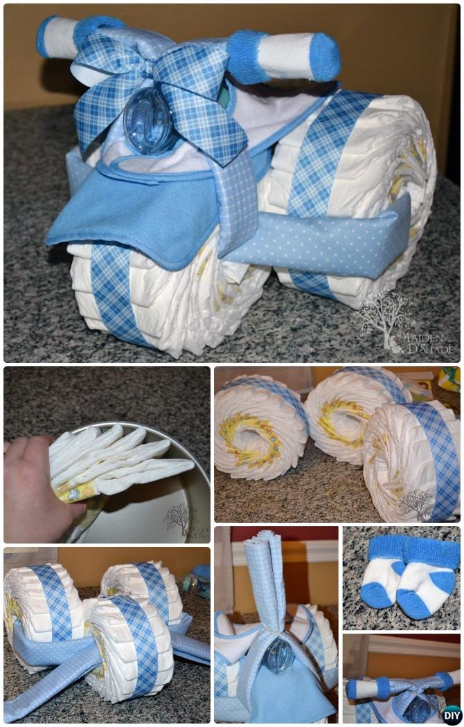 Baby Shower Gifts Made From Diapers
 Handmade Baby Shower Gift Ideas [Picture Instructions]