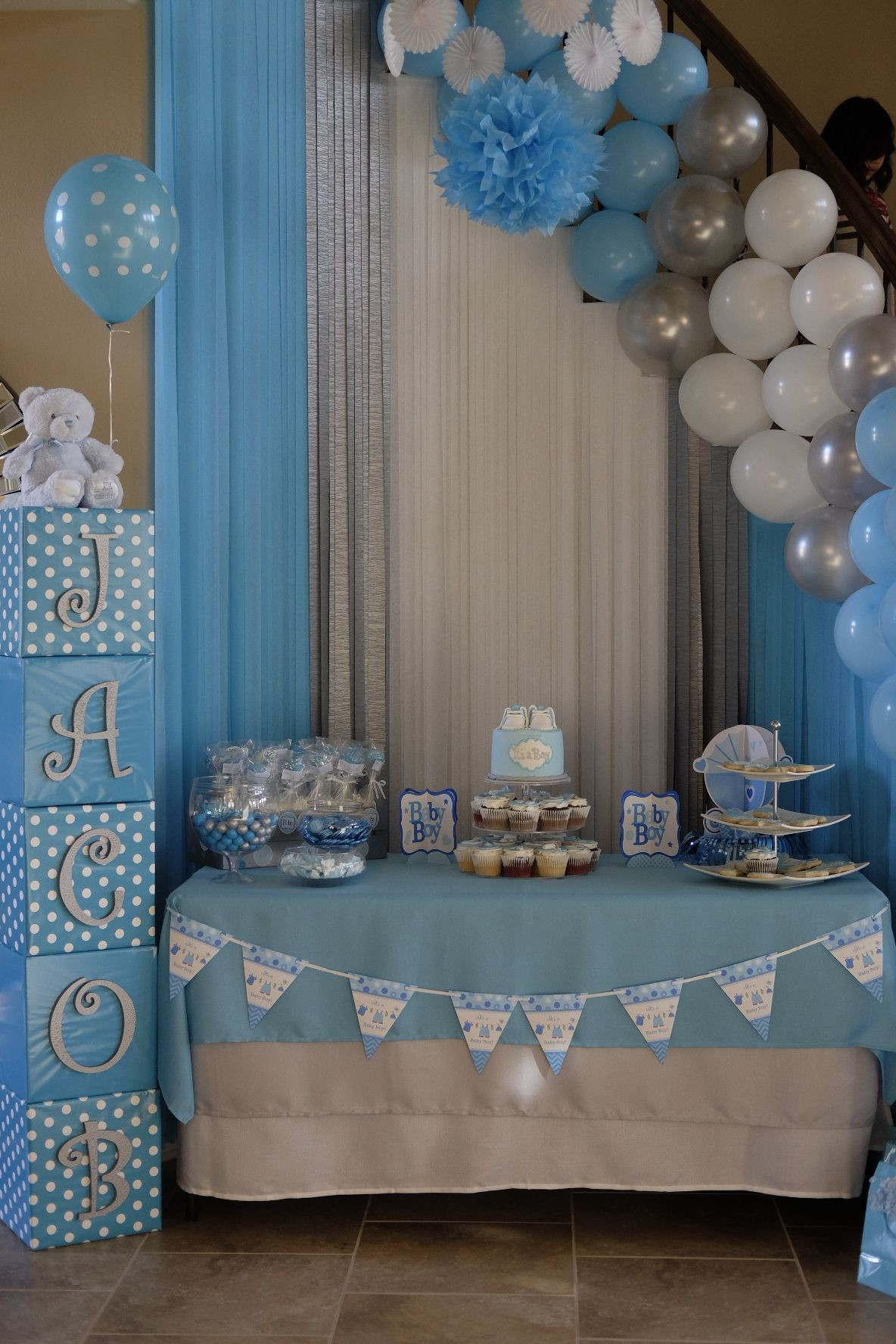 Baby Shower Ideas For Boys Decorations
 Pin by Jennelyn Escoto on BABY JACOB SHOWER in 2019