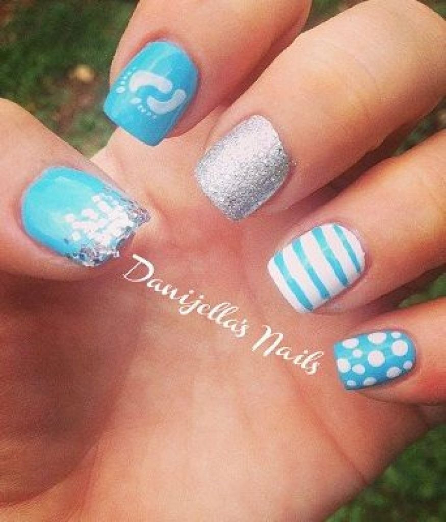 Baby Shower Nail Ideas
 baby shower nail designs from baby shower nail designs