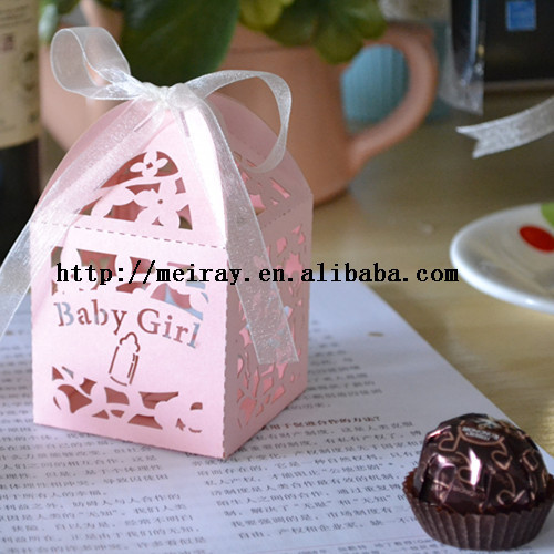 Baby Shower Party Favor Boxes
 china wholesale paper crafts baby shower candy boxes