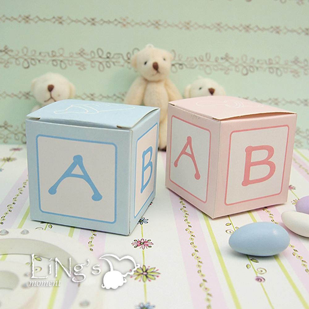 Baby Shower Party Favor Boxes
 Baby Block Cubic Favor Box Baby Shower Birthday Party