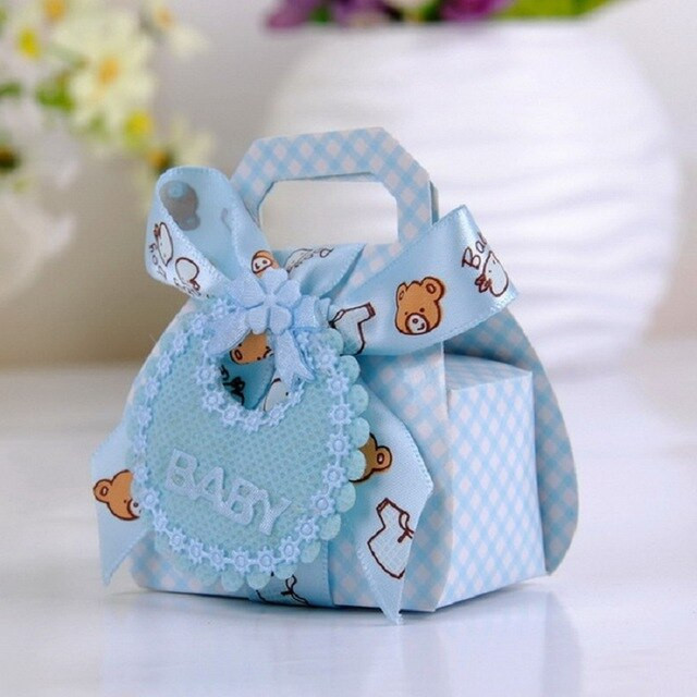 Baby Shower Party Favor Boxes
 Aliexpress Buy Bear Shape DIY Paper Gift Box