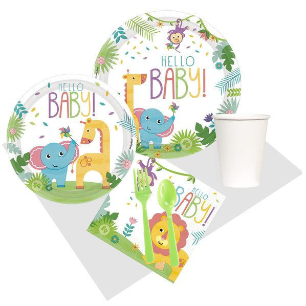 Baby Shower Party Pack
 Fisher Price Hello Baby Shower Lunch Party Pack for 8