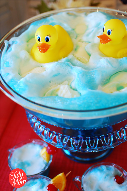 Baby Shower Punch Recipes With Sherbet
 Ducky Baby Shower Punch
