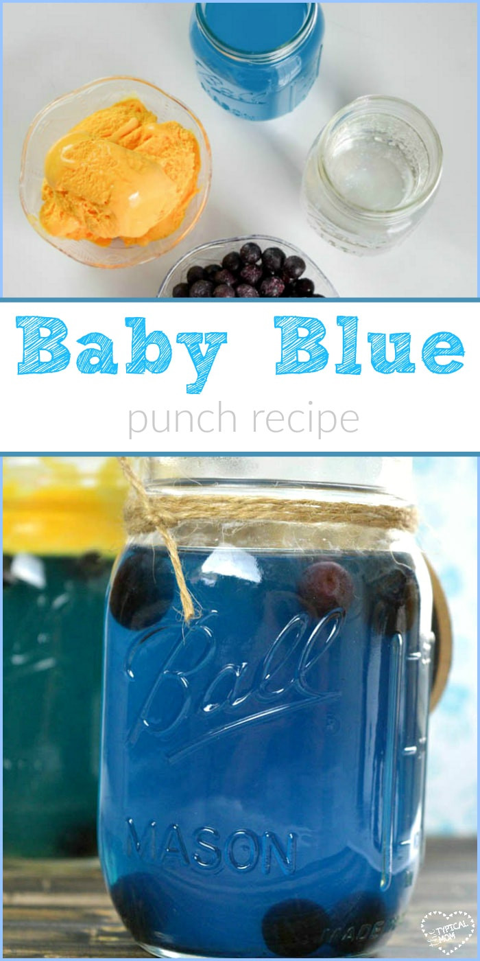 Baby Shower Punch Recipes With Sherbet
 Baby Blue Hawaiian Punch Recipe · The Typical Mom